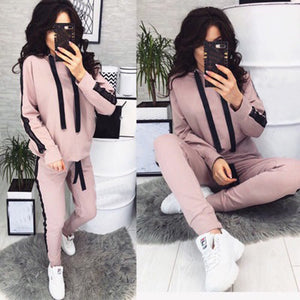 2019 New Casual Tracksuit for Women Two