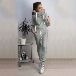 2019 Casual Warm Winter Clothes Two Piece Set Women