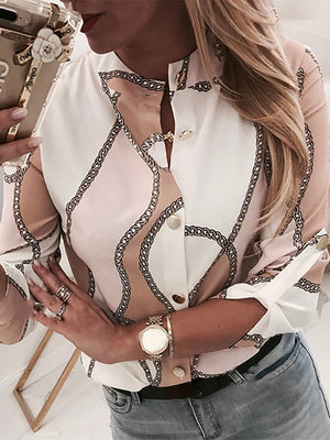 2019 Summer Women New Elegant Trending  Casual Shirt